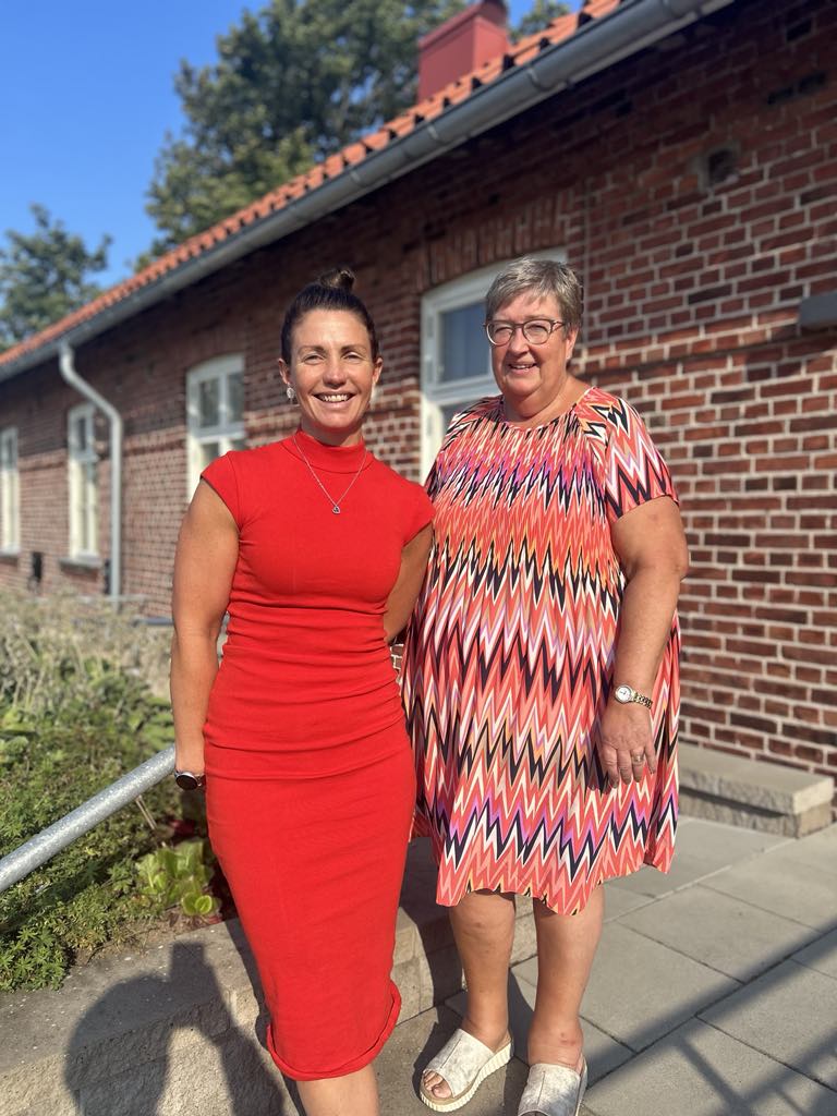 Jessica och Birgitta 