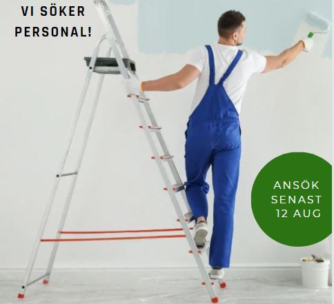Målare sökes